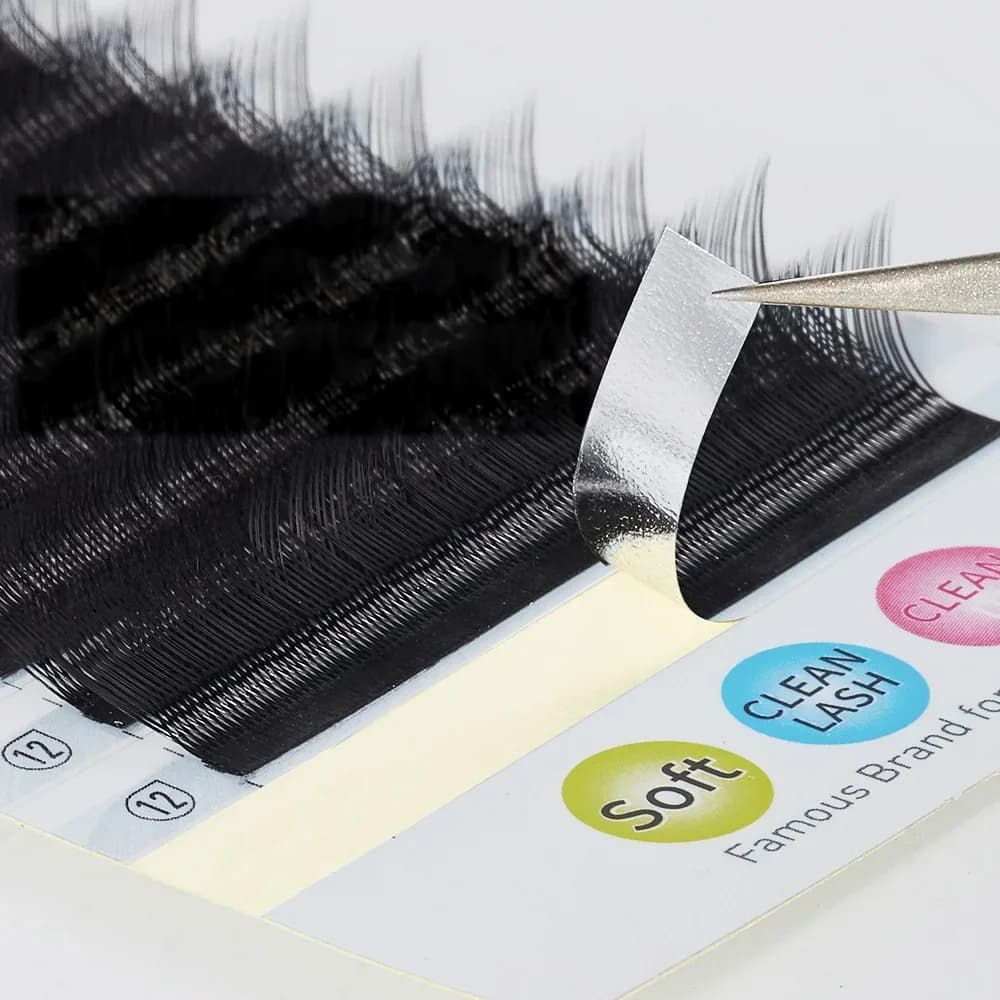 Προκατασκευασμένες Βλεφαρίδες Σε Fan Y Shape YY 0.03-0.07mm