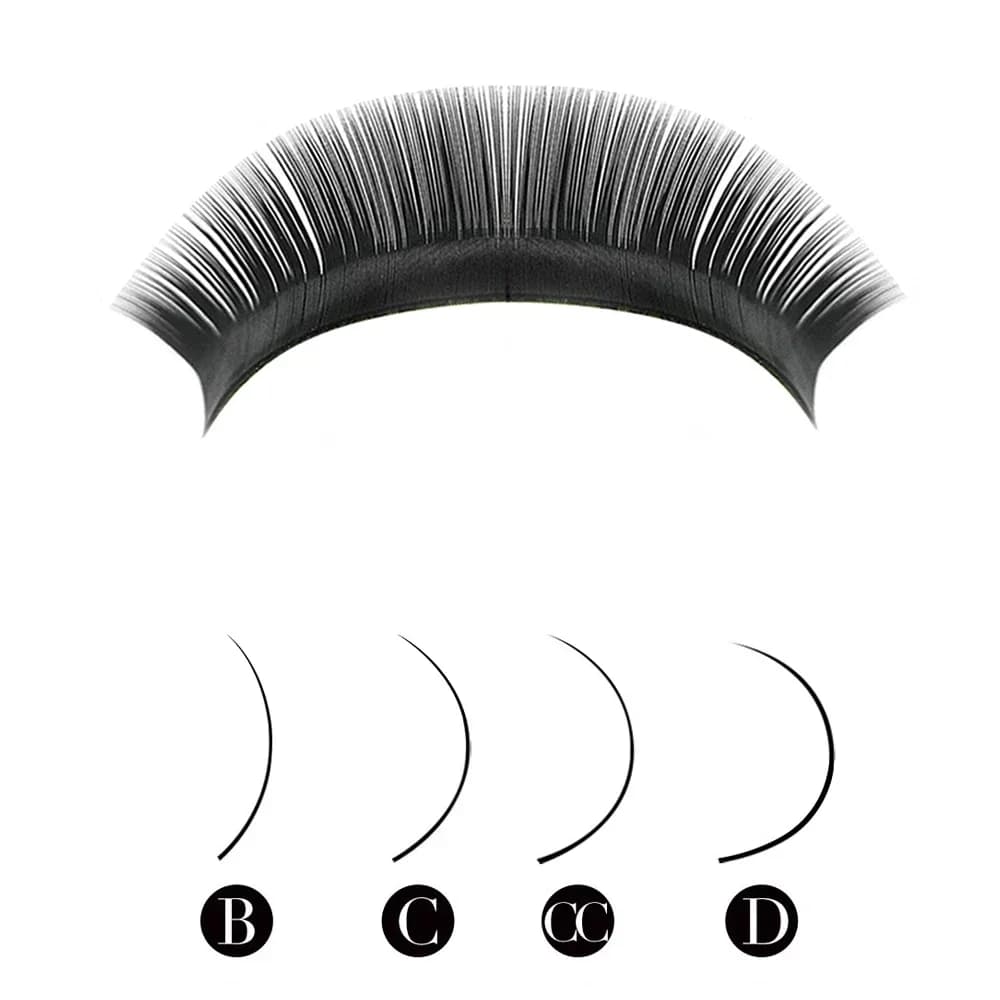 Easy Fanning Extension Βλεφαρίδες 0.07mm 8-25mm