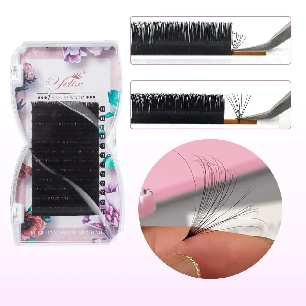 Βλεφαρίδες Όγκου Easy Fanning 8-25mm