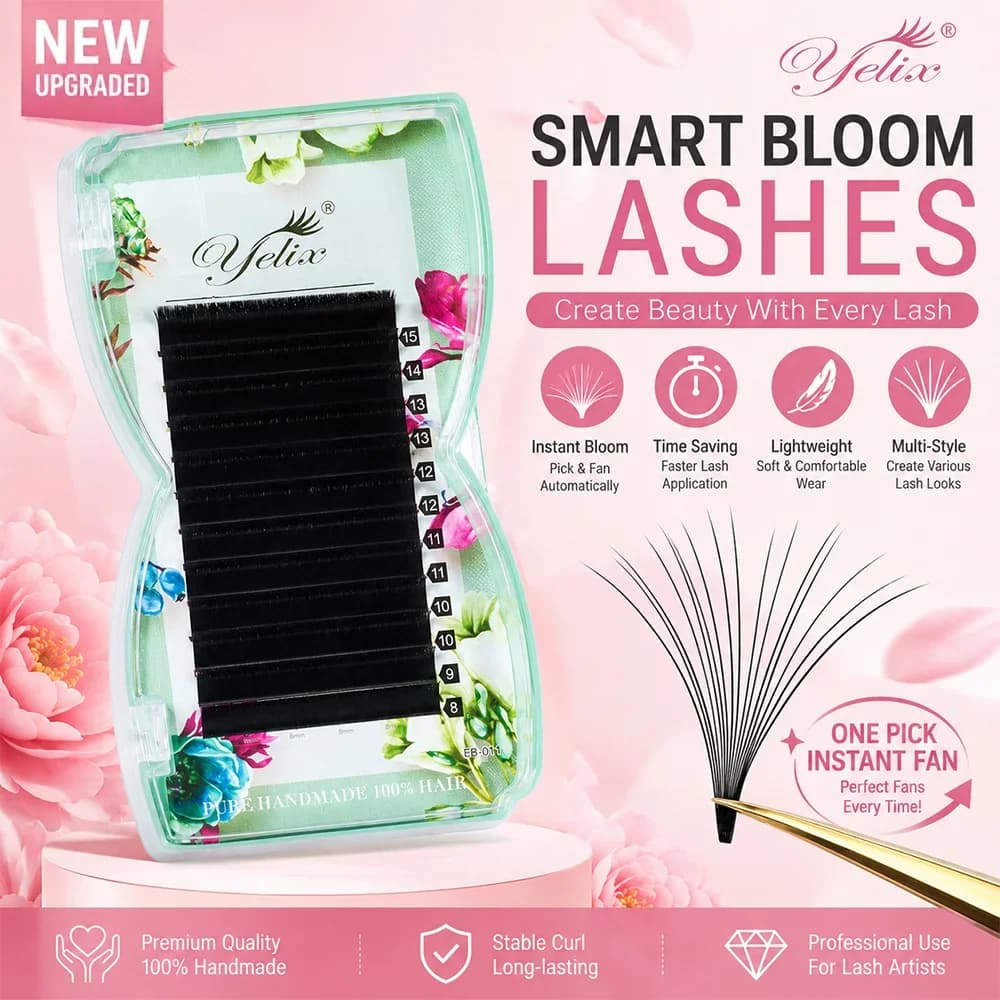 Βλεφαρίδες Mixed Length Easy Fanning Smart Bloom